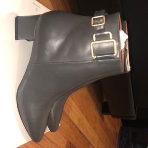 Leather aquatalia booties